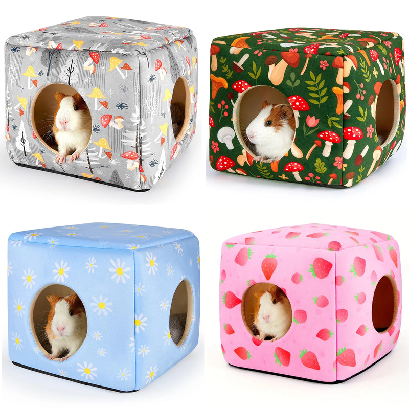Lit-Tanière Doux et Lavable pour Petits Animaux