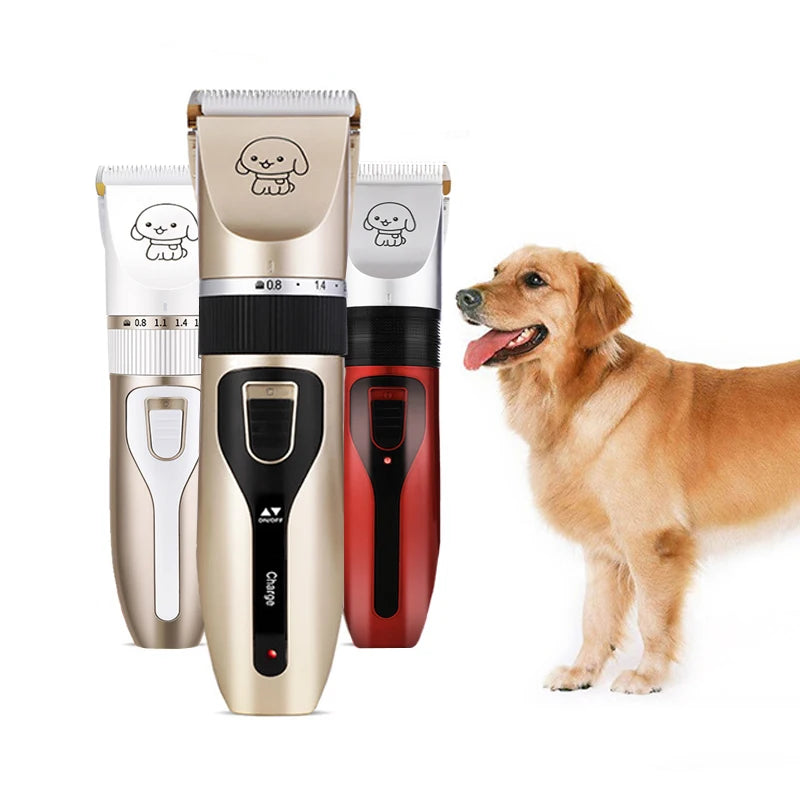 Cordless Rechargeable Pet Grooming Clipper