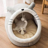 Self-Warming Cotton Tent Bed for Cats and Small Dogs