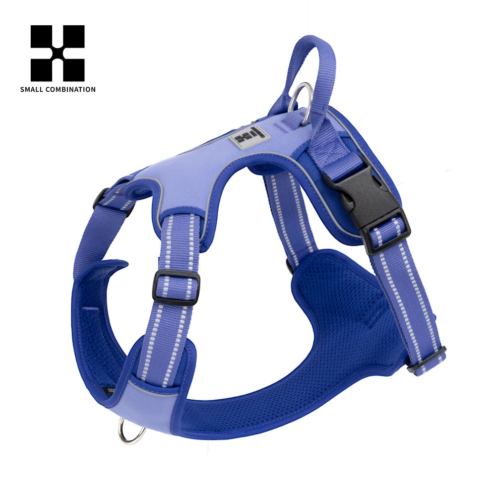 Reflective No-Pull Dog Harness with Quick-Release Buckles