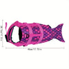 Shark & Mermaid Dog Life Jacket with Safety Handle