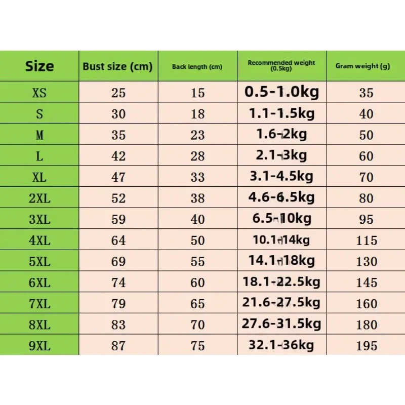 Velvet Warm Dog Clothes Hoodies and Sweaters