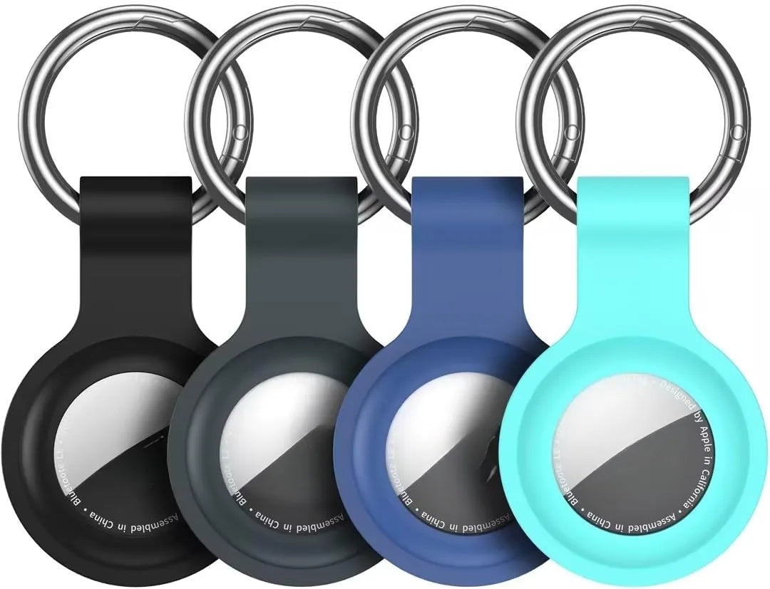 Silicone AirTag Case with Keychain