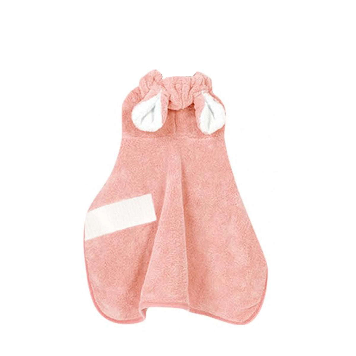 Adjustable Hooded Pet Bathrobe – Quick-Dry Microfiber Dog & Cat Towel