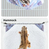 Cozy Plush Pet Hammock for Small Animals