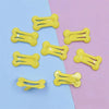 Bone-Shaped Pet Hair Clips for Dogs and Cats