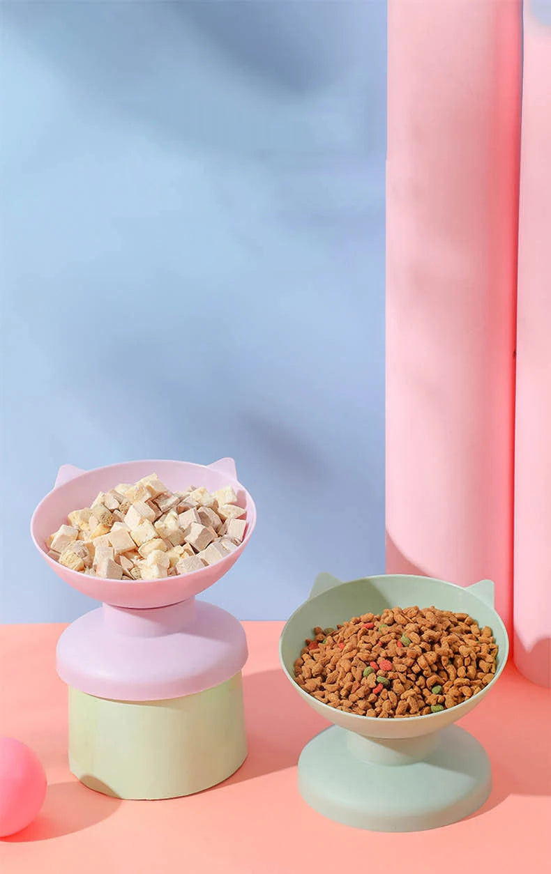 Cuenco Ergonómico Inclinado para Comida de Mascotas
