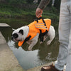 Adjustable Dog Life Jacket with Rescue Handle and High Buoyancy