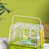 Portable Double Shoulder Bird Carrier Bag with Perch