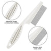 Cat Corner Scratcher with Self-Grooming Bristles and Catnip
