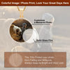 Custom Photo Medallion Pendant Necklace in 18k Gold Finish