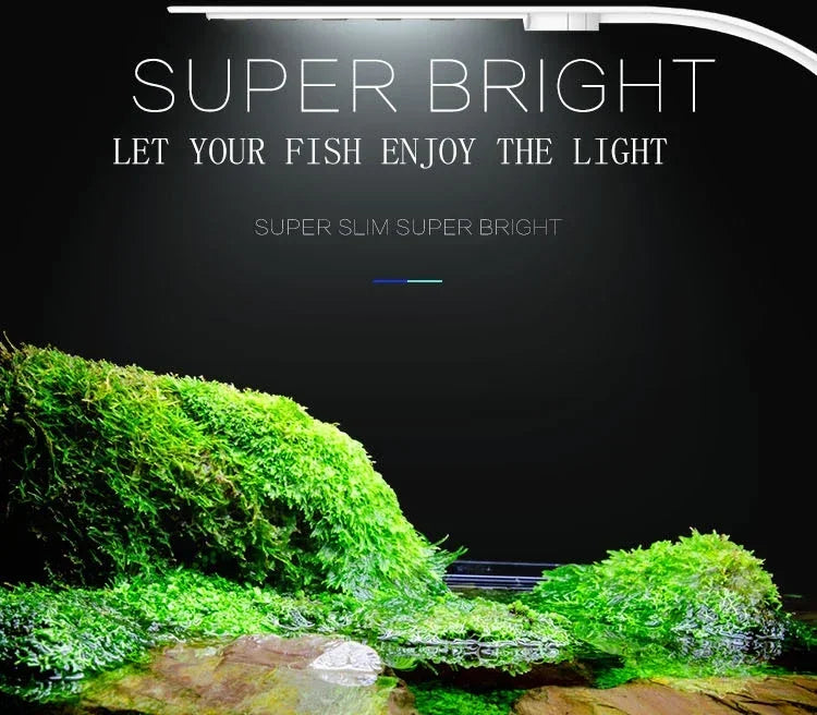 Ultra Thin LED Aquarium Light Clip-On 5W 10W 15W