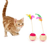 Jouet Interactif Plumes & Sisal pour Chat