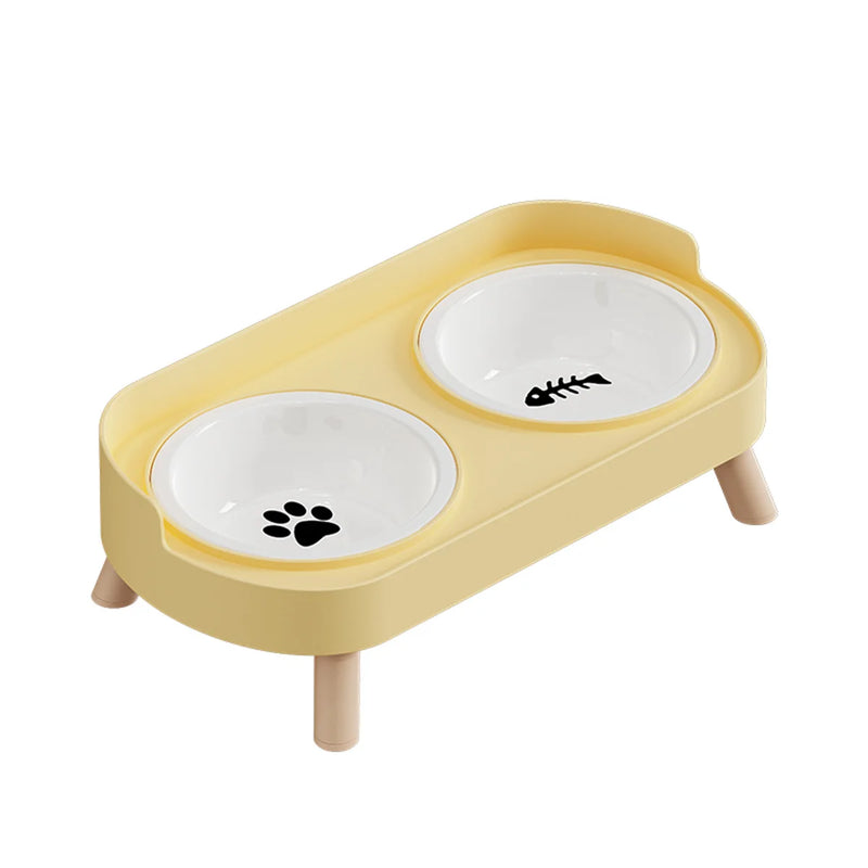 Doppel-Futternapf-Set für Haustiere
