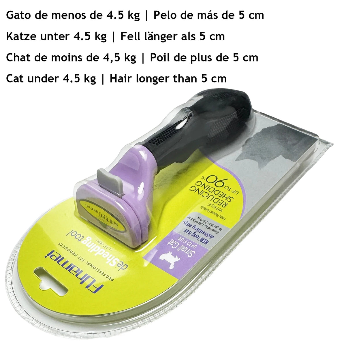 Pet Deshedding Brush for Dogs and Cats – Removes Loose Fur and Tangles