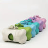 Bone-Shaped Pet Waste Bag Dispenser with Clip