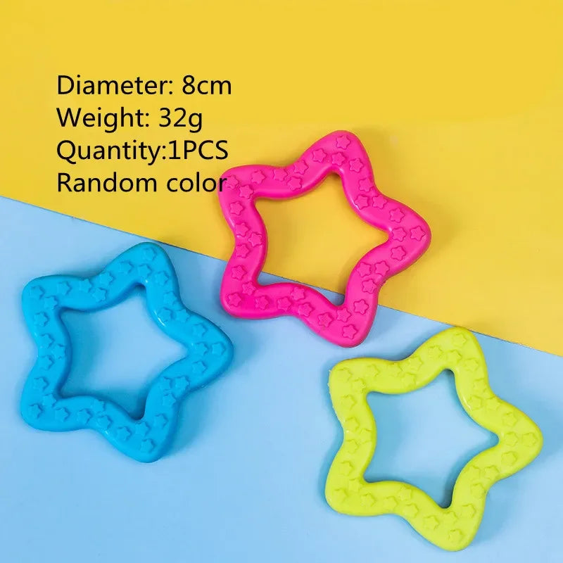 Durable Rubber Chew Toy for Small Dogs