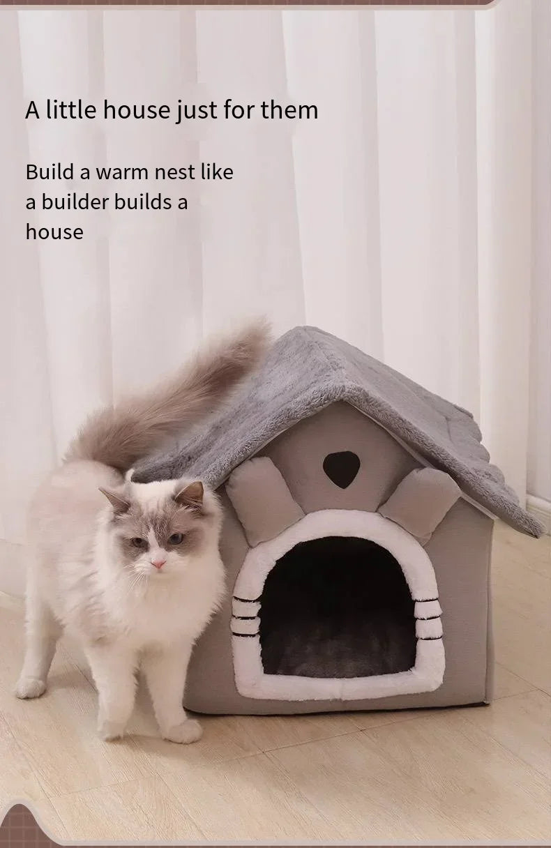 Four Seasons Detachable Washable Pet Bed House for Small Dogs
