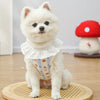 Lace Collar Dog Vest with D-Ring Summer Pet Shirt
