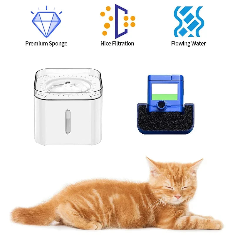 Sponge Filter Refills for Pet Drinking Fountains