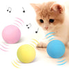 Pelota de Peluche Interactiva para Gatos con Sonidos Incorporados