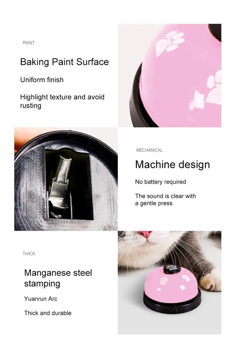 Pet Toy with Bell Footprint - Training & Play for Cats & Dogs