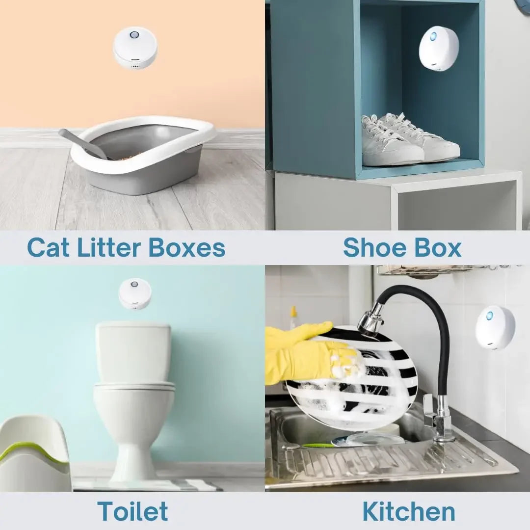 Smart Electric Pet Odor Eliminator for Litter Boxes and Cages