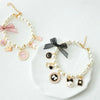 Pearl Bow Rhinestone Pet Collar for Small Dogs and Cats