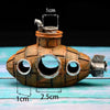 Resin Submarine Aquarium Ornament