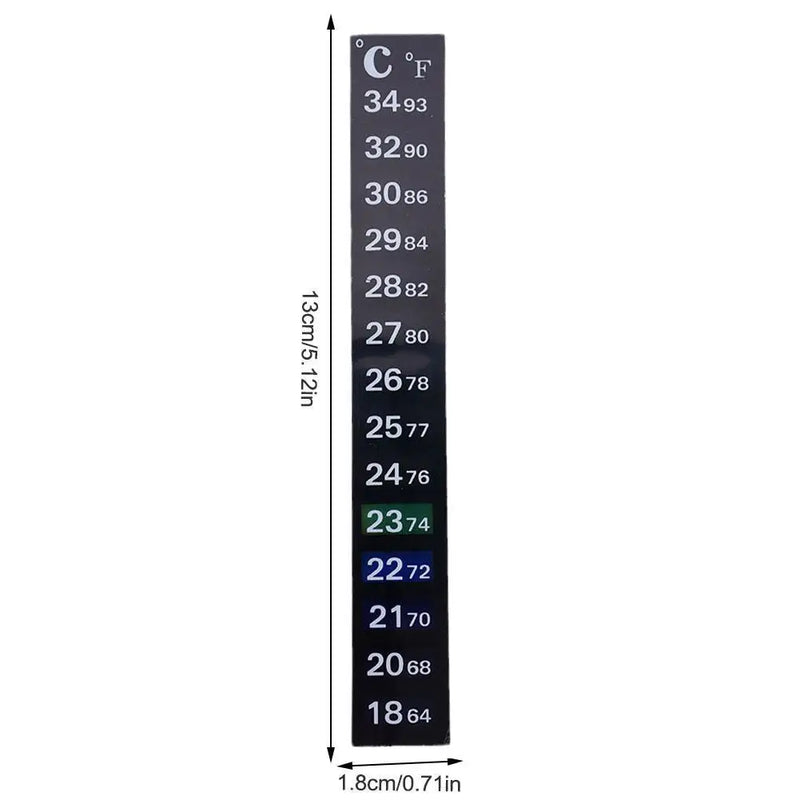 Thermomètre numérique à coller pour aquarium