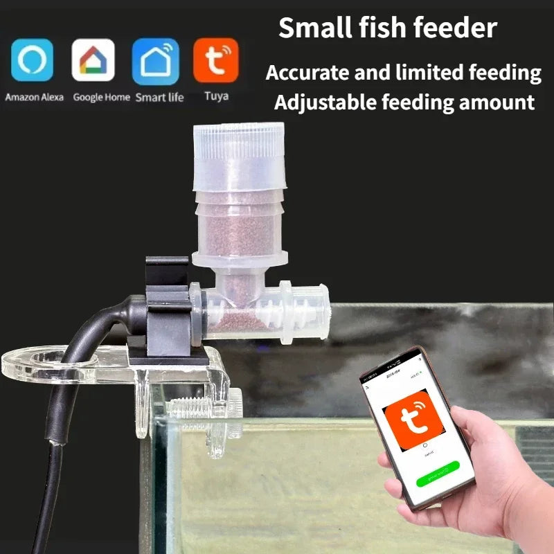 Intelligenter WiFi-Automatischer Fischfutterautomat