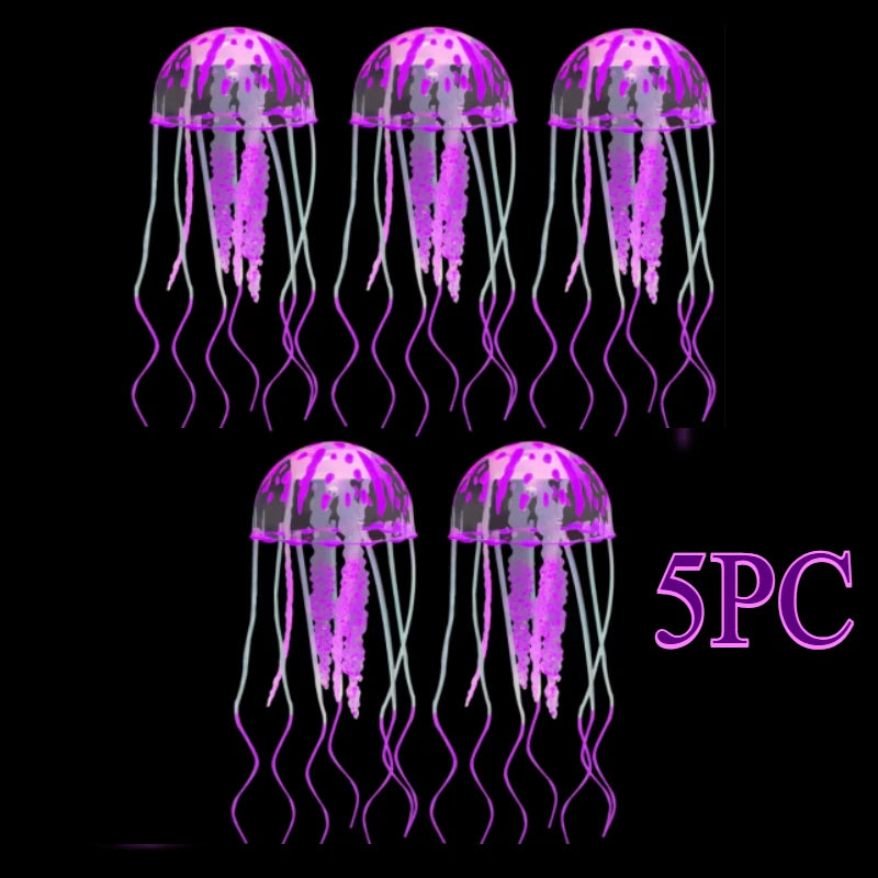 Adorno de Medusa Brillante para Acuario
