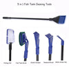 5-in-1 Aquarium Cleaning Kit with Interchangeable Heads