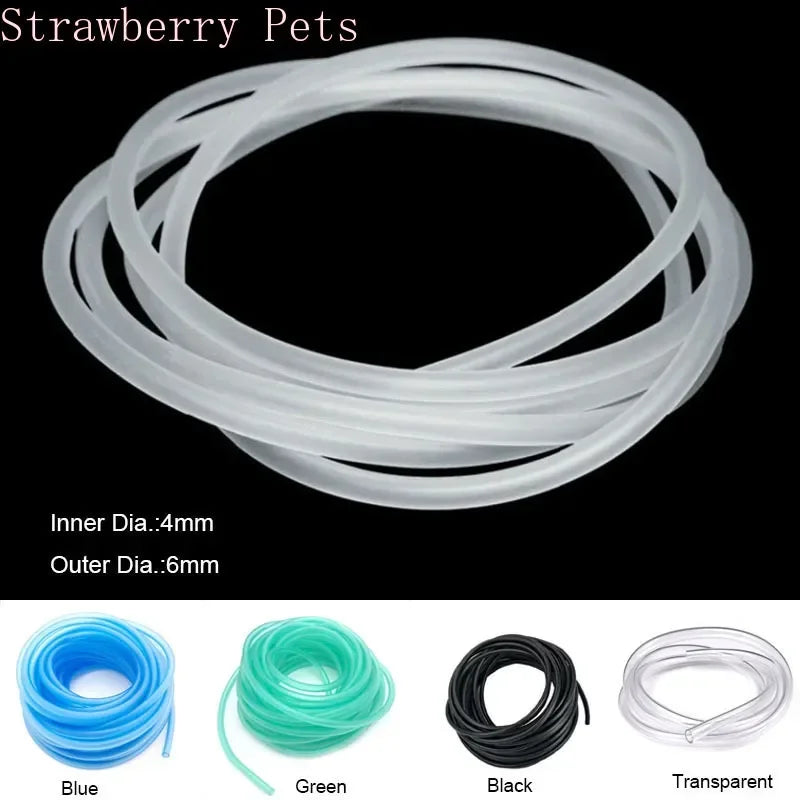 Tubo de Aire para Acuario de Silicona Flexible