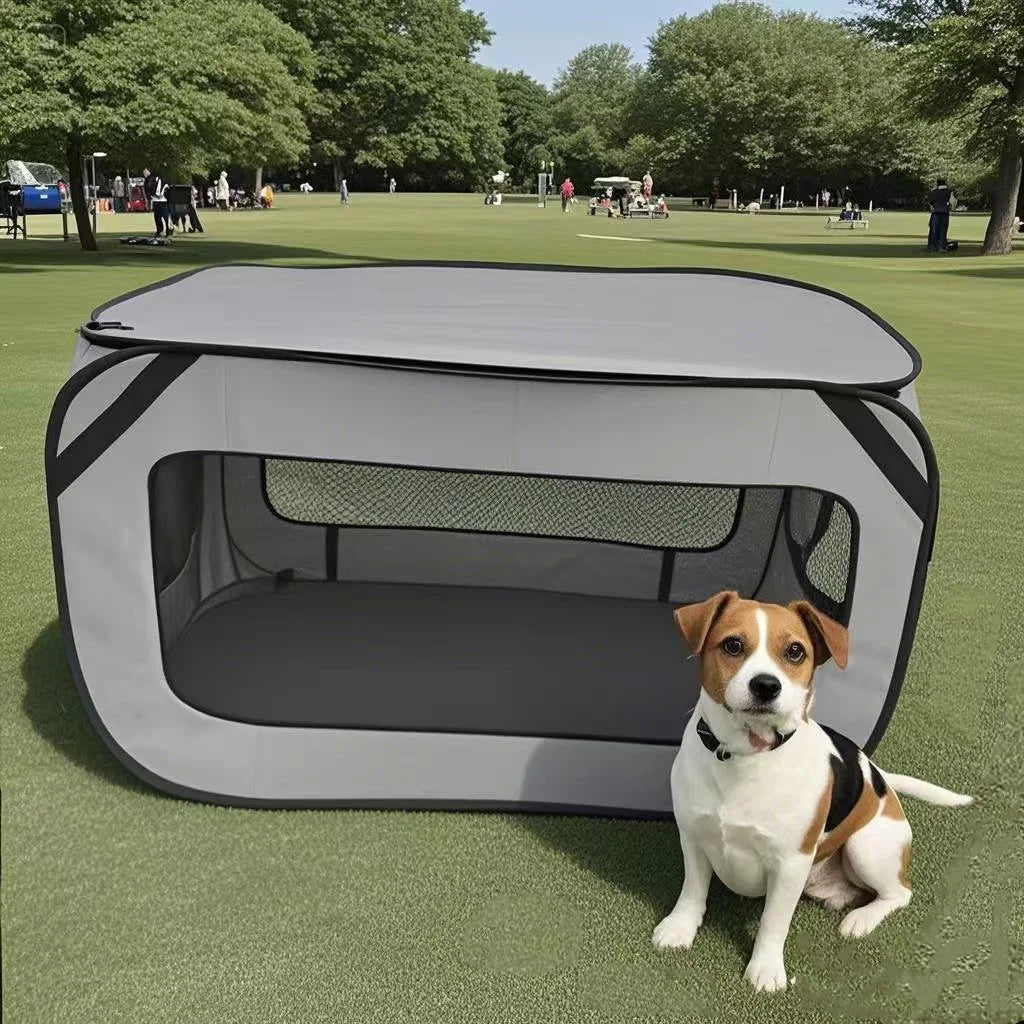 Foldable Pet Playpen with Carry Case