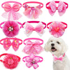 Lace Bow Tie Collar Accessory for Small Dogs and Cats