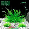 Artificial Aquarium Plants with Ceramic Base – Realistic Green Decor for Fish Tanks