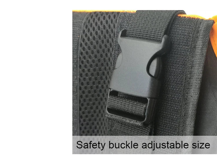 Adjustable Dog Life Jacket with Rescue Handle and High Buoyancy