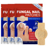 Box of fungal nail patches for repair and care with instructions