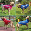 Waterproof Large Dog Coat with Padded Fleece Reflective Jacket