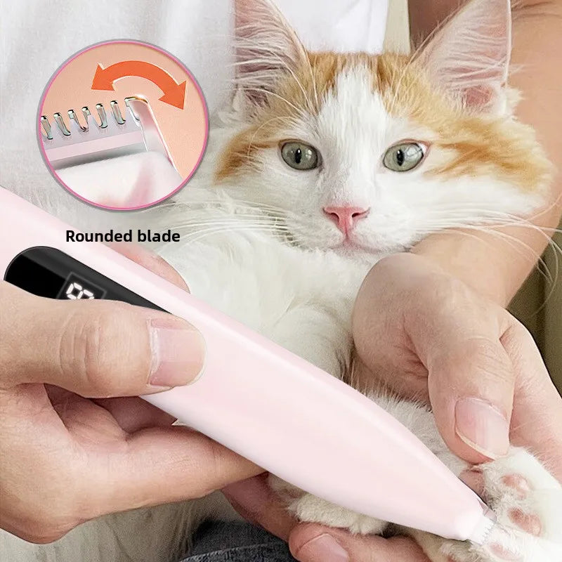 Quiet Mini Pet Hair Trimmer with Ceramic Blade