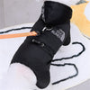 Mono de Algodón Acogedor para Perro con Capucha Impermeable