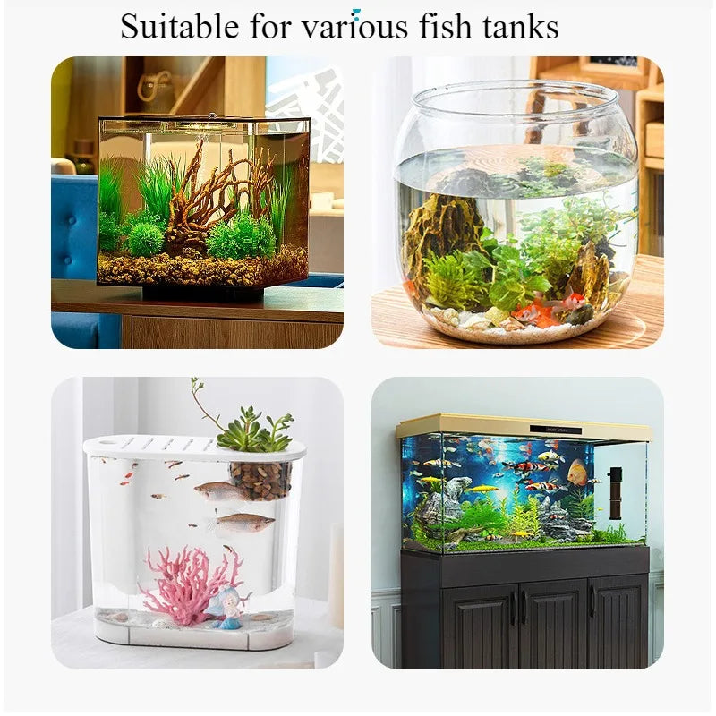 Filet de nettoyage en acier inoxydable pour aquarium