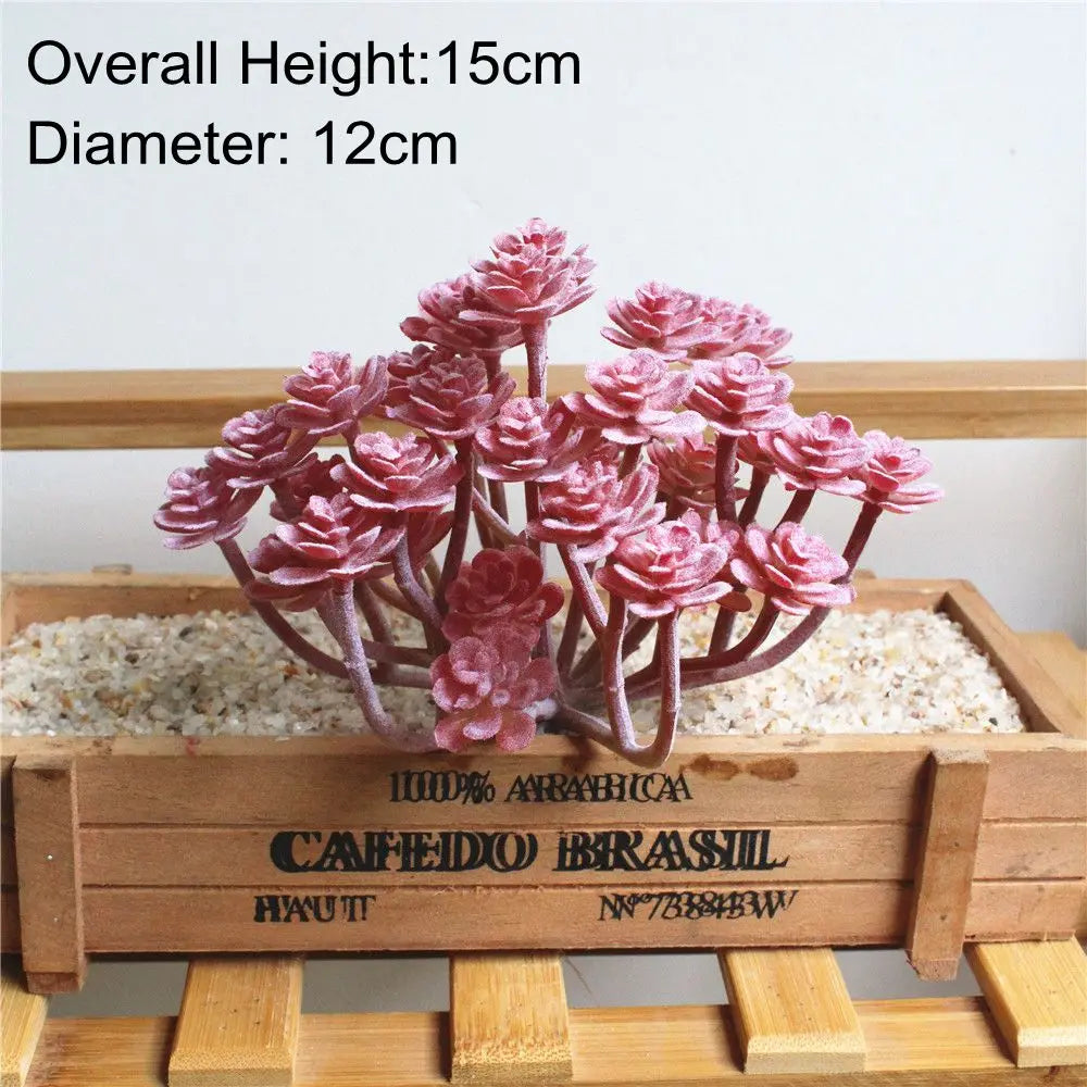 Artificial Succulent Bonsai Plant for Home Decor