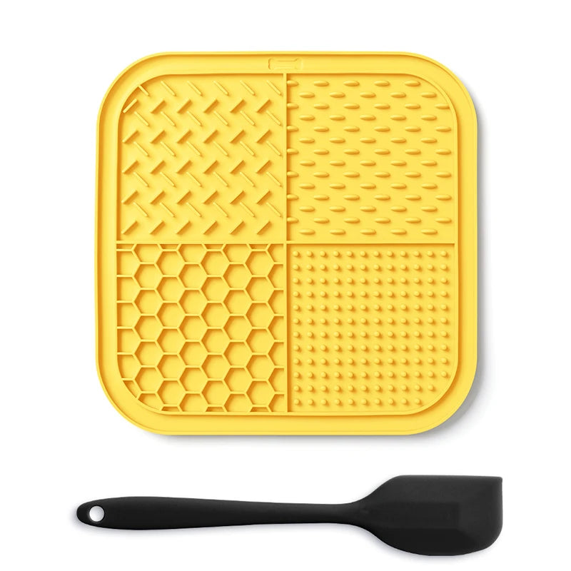 Silicone Lick Mat for Dogs and Cats – Anxiety Relief & Slow Feeding