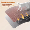 Double-Layer Waterproof Cat Litter Mat with Honeycomb Design