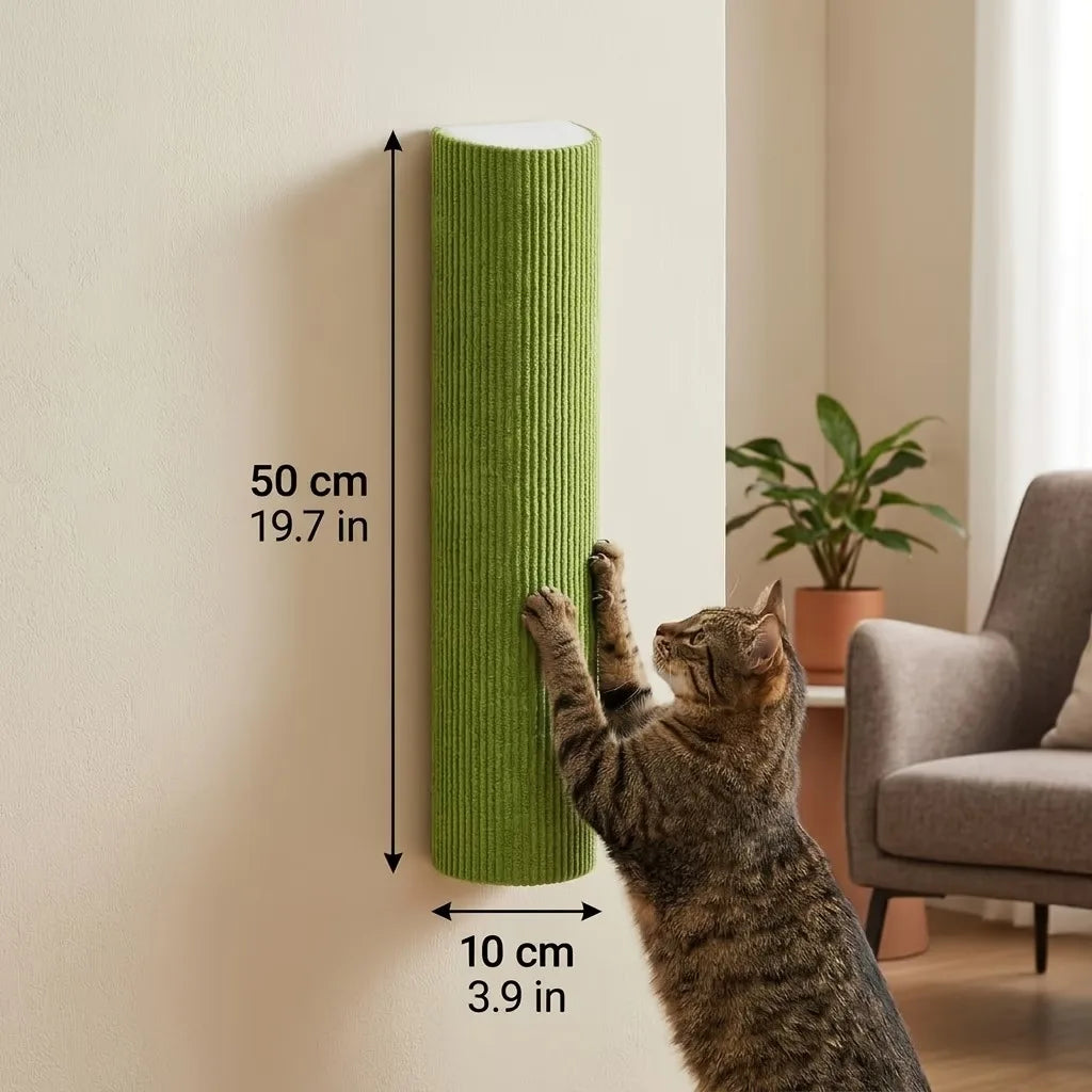 Cat Scratching Post with Durable Sisal Surface for Indoor Claw Care