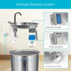 Cat Water Fountain Filter Replacement Set with Sponges