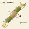 Natural Wooden Cat Teething Sticks with Sisal Rope