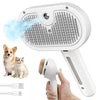 3-in-1 Pet Grooming Comb with Steam Spray
